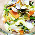 NoraDoraママ's cooksnap of when they made あさりと春野菜の酒蒸し.