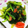 まっぐ's cooksnap of when they made 簡単♪ほうれん草とトマトのサラダ.