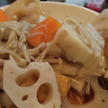 あゆたっくん's cooksnap of when they made 蓮根と厚揚げ・椎茸の煮物♪.