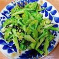 shelly616's cooksnap of when they made ブロッコリーのナムル.