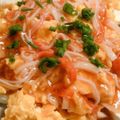 おニャン子まど's cooksnap of when they made 豆腐のカニカマ卵♡甘酢ケチャップあんかけ.