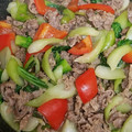 ちっつぃ's cooksnap of when they made 激旨☆牛肉と青梗菜のオイスターソース炒め.