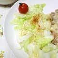あーじん's cooksnap of when they made 春キャベツ～ガーリック味のレンジ蒸し.
