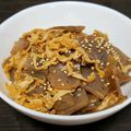 れいちょんぐ's cooksnap of when they made 簡単！こんにゃくと油揚げのきんぴら.