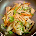 りんりん⭐︎'s cooksnap of when they made 長ネギとちくわのゆずこしょう照り焼き.