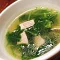 ちゃちゃまる26's cooksnap of when they made 水菜とベーコンのスープ.
