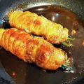 ぴよ☆ママ's cooksnap of when they made 鶏もも肉のほうれん草巻き.