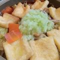 waka0812's cooksnap of when they made 丸ごとキャベツのスタミナみぞれ鍋.