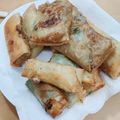 maimaso's cooksnap of when they made 絶品☆肉なし！ヘルシー春巻き.