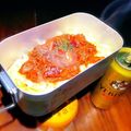 aちば's cooksnap of when they made 鯖味噌缶で♡味噌トマトクリームパスタ♪.