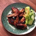 栗丸うさぎ's cooksnap of when they made 鶏手羽先の照り焼き.