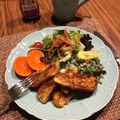 栗丸うさぎ's cooksnap of when they made クロワッサンのフレンチトースト♪プレート.