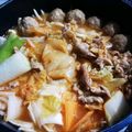 ぴょん☆12's cooksnap of when they made 簡単、美味しい味噌キムチ鍋.