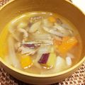rinrinaoao's cooksnap of when they made さつまいも入り 豚汁.