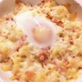 ‥＊ぽんた＊‥'s cooksnap of when they made 超簡単！ベーコンエッグの簡単ドリア.