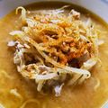 ♡あゆmama♡'s cooksnap of when they made 辛さがヤミツキ♪簡単！もやし味噌ラーメン.