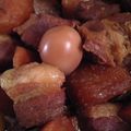 ユミコーネ's cooksnap of when they made お鍋ひとつでトロける豚角煮＋大根煮＋味玉.