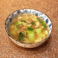 なつき☆ミ's cooksnap of when they made いつかあなたに♪青梗菜と豚挽肉のスープ.