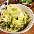低カロ探検隊's cooksnap of when they made 春キャベツの粒マスタード和え.