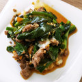ゆーゅ☆'s cooksnap of when they made 簡単！わけぎと豚肉の甘辛卵とじ.