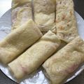 グリーンあっぷる's cooksnap of when they made 朝に速攻☆ カリッモチッのブリトー生地.