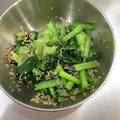 クックANLLO1☆'s cooksnap of when they made 小松菜とじゃこの中華風あえもの.