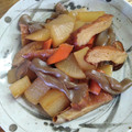 ゆずカフェ's cooksnap of when they made 大根とさつま揚げの照り焼き【作り置き】.