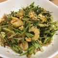はちみつかなこ's cooksnap of when they made エビたまと水菜の＊和風炒め＊.