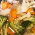 にゃんこりんご's cooksnap of when they made カリフラワーとブロッコリーの野菜スープ.