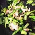 クックJUON1S☆'s cooksnap of when they made 簡単！小松菜とカリっと豚バラポン酢炒め♪.