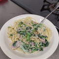 Citycycles's cooksnap of when they made ほうれん草とベーコンのクリームパスタ.