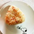 スーパーリンクス's cooksnap of when they made ❤鮭＆味噌❤おにぎりぃ.