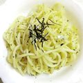 クックGB6431☆'s cooksnap of when they made 大量消費！大葉で和風ジェノベーゼパスタ.