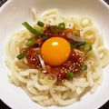 ☆あいちゃん's cooksnap of when they made 時短！節約！キムチのぶっかけうどん.