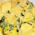 食いしん坊あー's cooksnap of when they made 豆腐キャベツしめじの豆乳クリームシチュー.