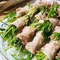 もこりこ's cooksnap of when they made レンジで簡単　豚バラと豆苗の蒸ししゃぶ.