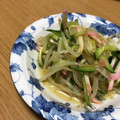 Sac’HiNa's cooksnap of when they made もやしときゅうりとかまぼこの中華サラダ.