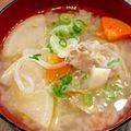 ばたみそーぱん☆'s cooksnap of when they made 簡単♪うま味たっぷり豚汁.