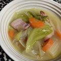 もっちゃん5's cooksnap of when they made キャベツたっぷり塩麹スープ[塩麹].