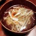 chaco706's cooksnap of when they made 昆布茶で簡単❀もやしと蟹カマのスープ.