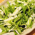 かなりんココりん's cooksnap of when they made 水菜と大根のやみつきサラダ.