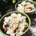 虹色♪︎ちゅーりっぷ's cooksnap of when they made 大根と薩摩揚げ♡ちりめんじゃこの炊込ご飯.
