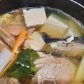 akoreana's cooksnap of when they made 焼きブリの旨味たっぷり鍋♪.