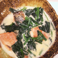 rin0418r24's cooksnap of when they made 鮭とほうれん草のクリーム煮.