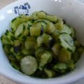 chika dancer's cooksnap of when they made すぐできちゃう☆キュウリとナスの漬物.