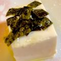 万年ダイエッター！'s cooksnap of when they made オリーブオイルと塩で簡単やっこ.