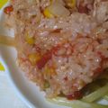 ほそにゃん♪'s cooksnap of when they made 炊飯器で簡単＊チキンライス.