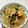 ♪ゆかたん♡'s cooksnap of when they made ゴマ油香る厚揚とチンゲン菜の餡かけお浸し.