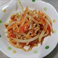 Junratima's cooksnap of when they made ホットなもやし☆とんこつラーメンの具に.