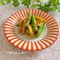 結真は道産子♪'s cooksnap of when they made アスパラ＆くるりん竹輪のバタぽん炒め♪.